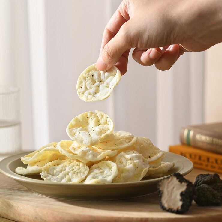 丹尼船長 米的洋芋片 義大利黑松露口味 50公克 X 8包