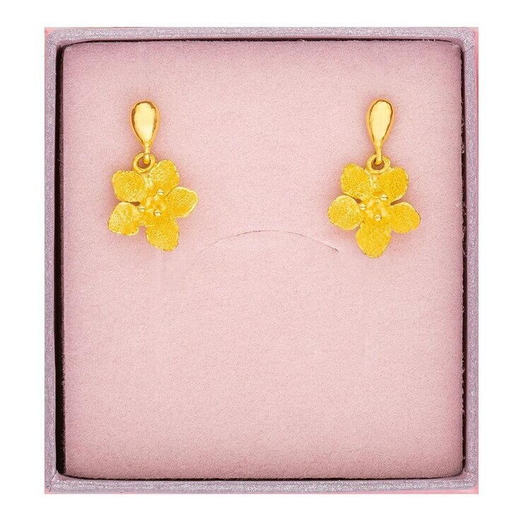 24K黃金耳環 101厘