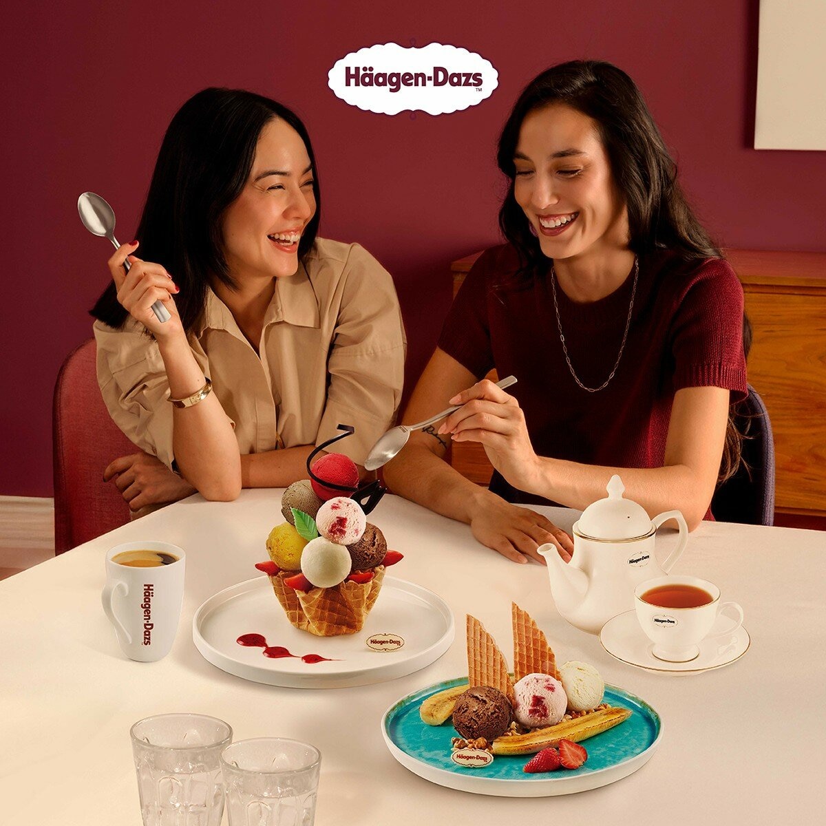 哈根達斯 冰趣自選兌換券組 X 6張 + 贈品券 X 6張