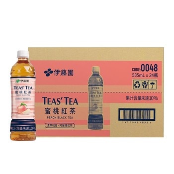 Ito-En 伊藤園 Tea’s Tea 蜜桃紅茶 535毫升 X 24瓶