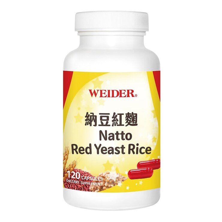 WEIDER Natto Red Yeast Rice 120-Capsule