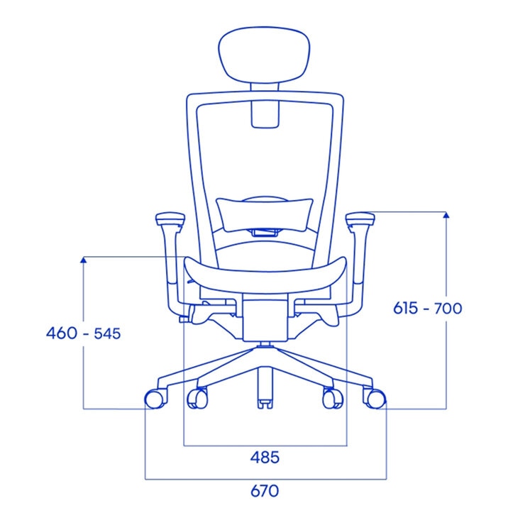 Sidiz T50 Air Light 人體工學全網辦公椅 深灰