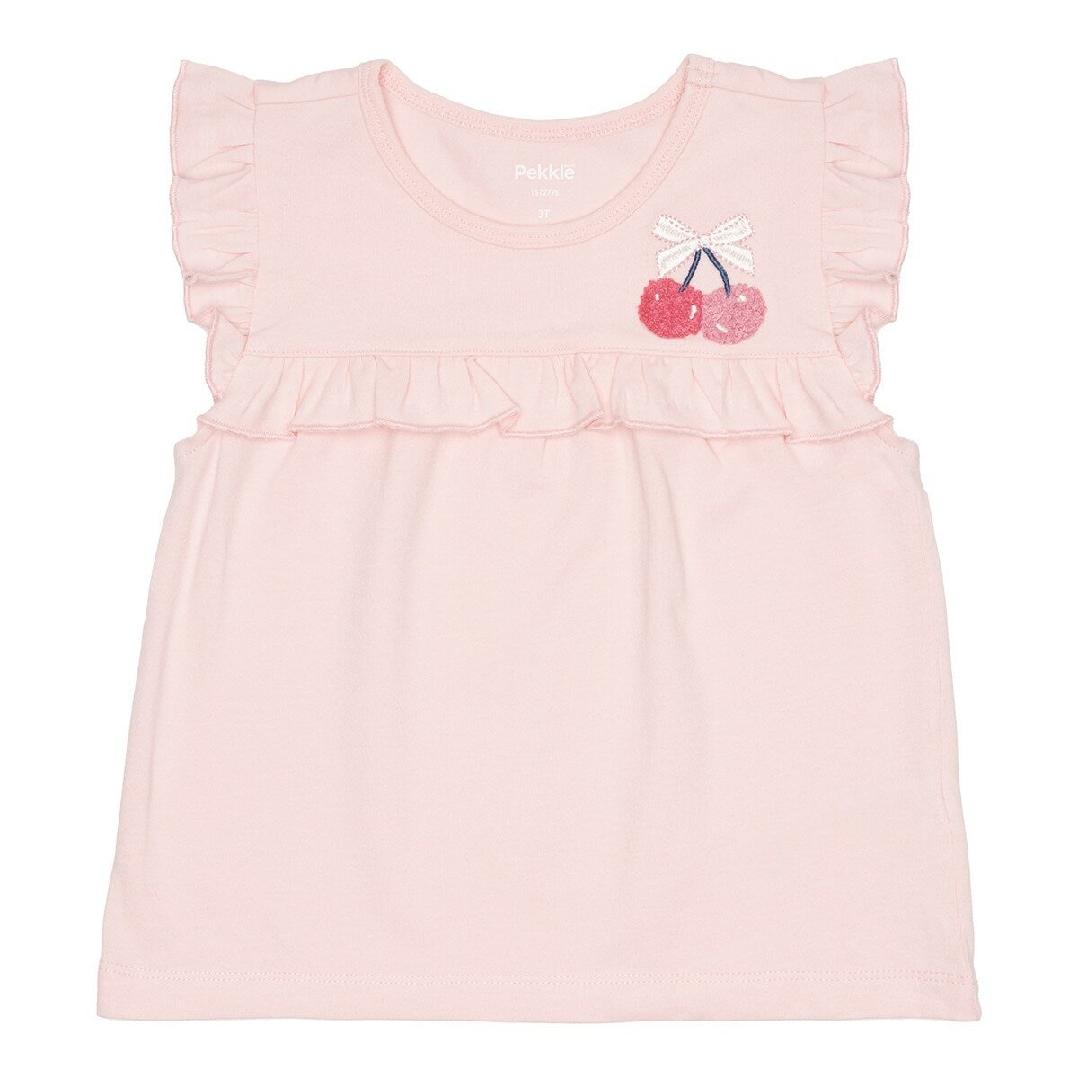 Pekkle 幼童服飾四件套組 櫻桃 5T