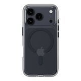 MAGEASY Bright M 不發黃軍規磁吸透明殼 iPhone 17 Pro(午夜磁圈) + 鏡頭保護貼Lenz鈦合金(午夜鈦) + Vetro 9H 鋼化玻璃保護膜
