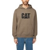 Caterpillar 男刷毛連帽上衣 棕