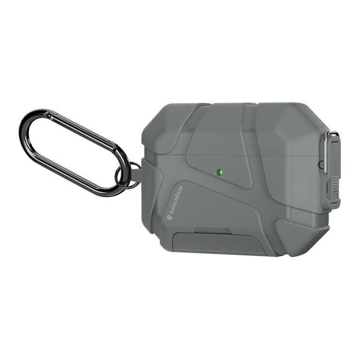 SwitchEasy Armor 支架耳機保護殼 AirPods Pro 3 灰色 SwitchEasy Armor 支架耳機保護殼 AirPods Pro 3 灰色
