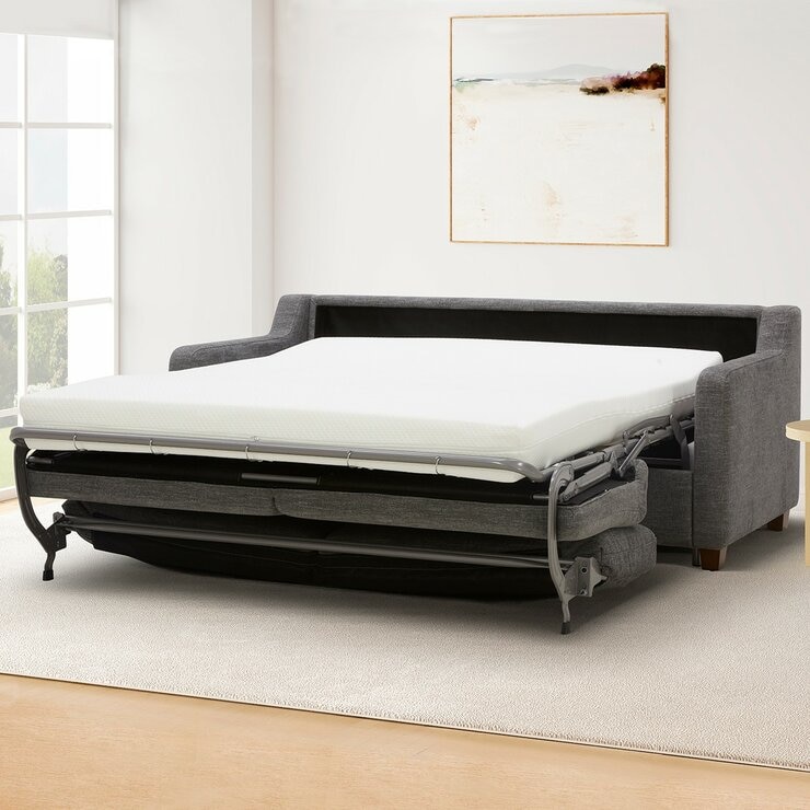 Aiden & Ivy 布面雙人沙發床