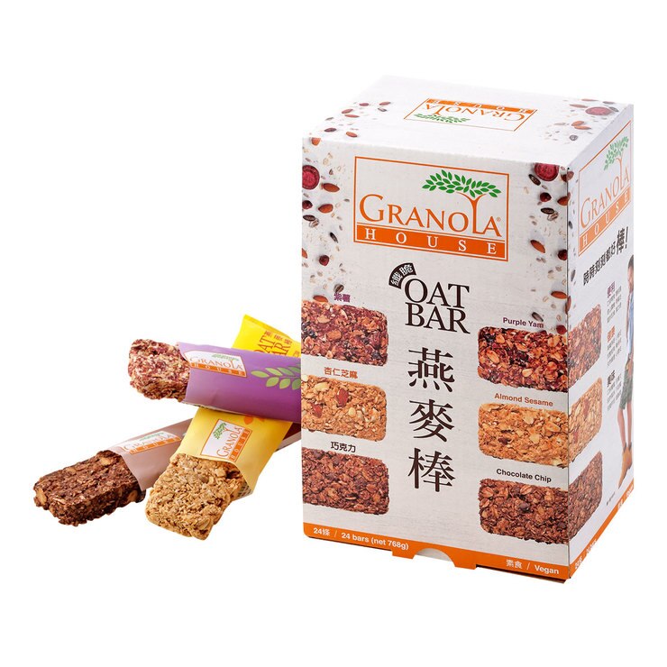 Granola House 綜合纖脆燕麥棒 32 公克 X 24 入 Costco 好市多線上購物