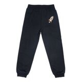 Pekkle 兒童運動長褲二件組 外太空 棕/黑