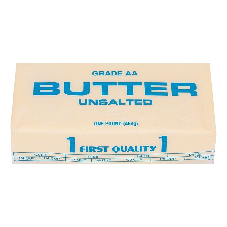 科克蘭 冷藏無鹽奶油 453公克 X 4入