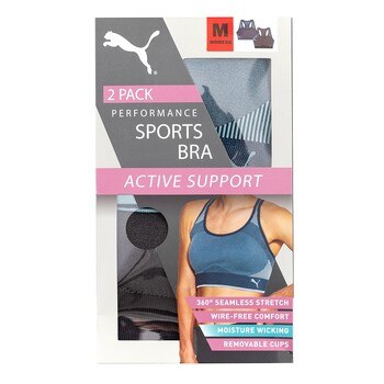 Puma 女運動內衣兩入組 Puma 女運動內衣兩入組