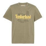 Timberland 男短袖上衣 綠色 S