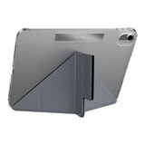 MAGEASY Facet 全方位支架透明背蓋保護套 for 2022 iPad 10 & 2025 iPad A16 阿拉斯加藍