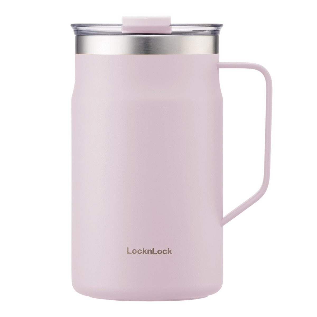 LocknLock 都會馬克咖啡杯 600毫升 X 2件組 淺綠+淺紫