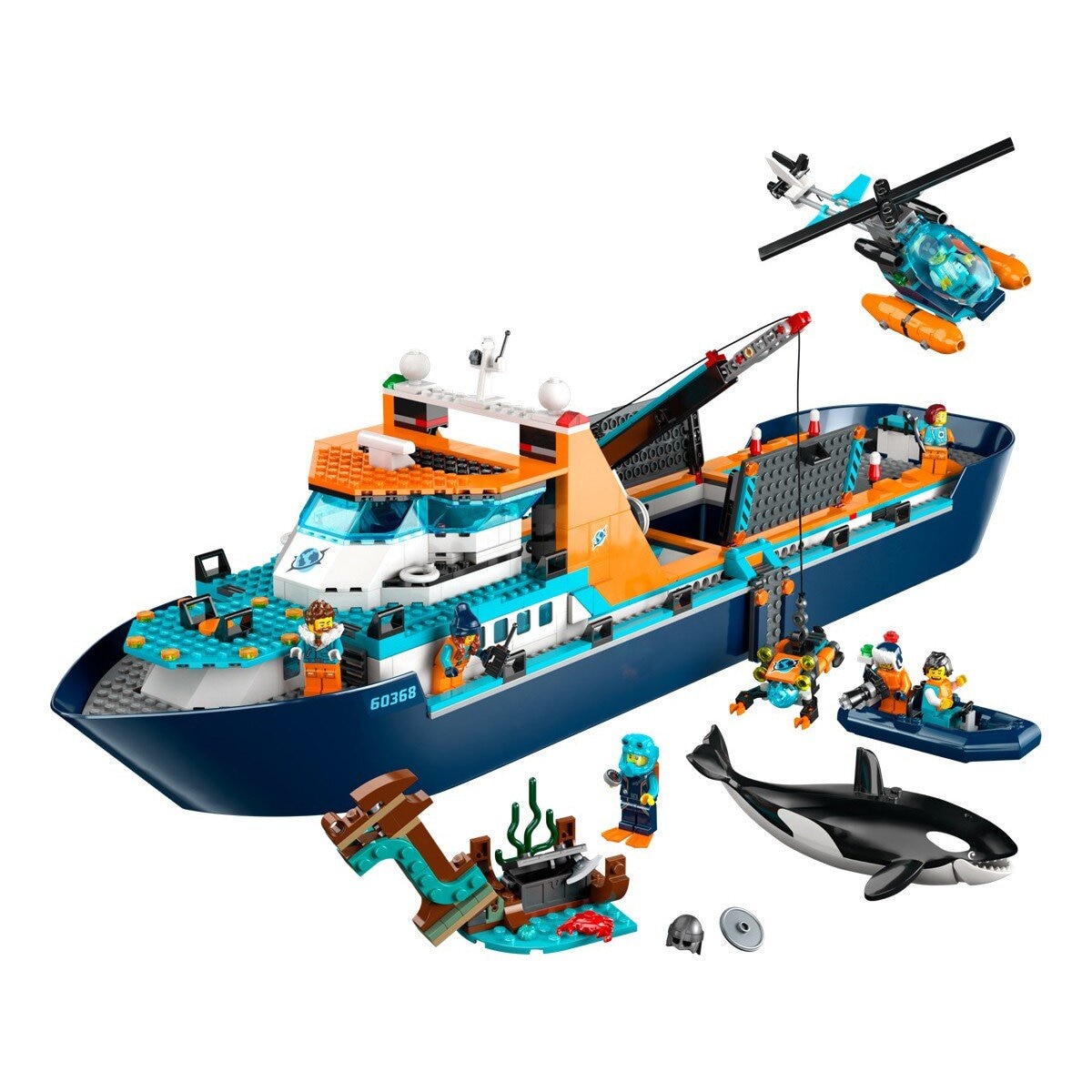 LEGO 城市系列 北極探險家之艦 60368 / 7歲以上