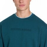 Scotch & Soda 男刷毛長袖上衣 藍綠