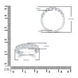 0.49克拉 18K白K金 圓形鑽石戒指 VS2/I 0.49克拉 18K白K金 圓形鑽石戒指 VS2/I