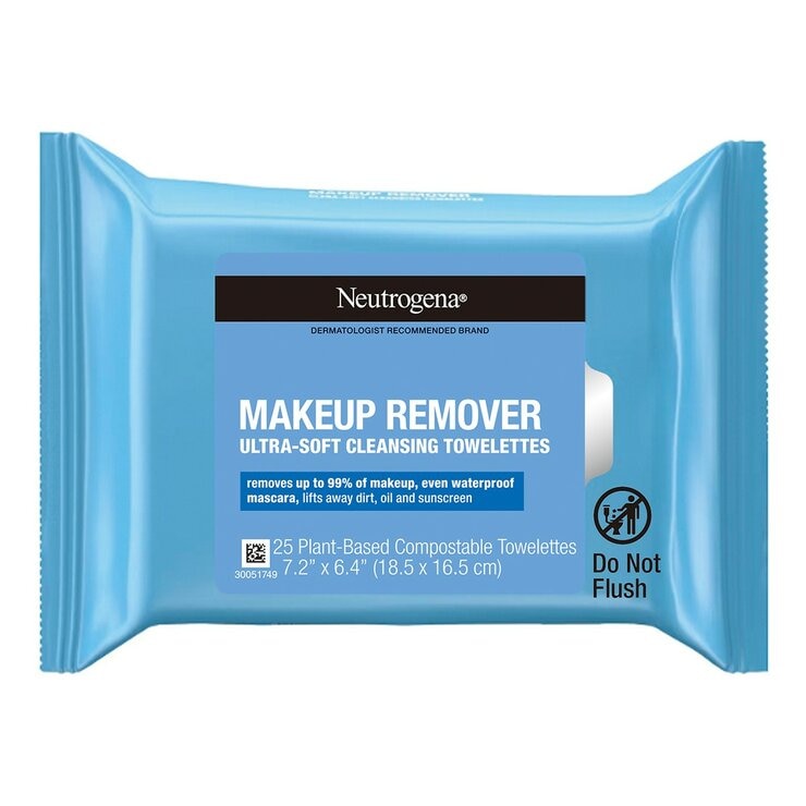 露得清 柔軟潔面巾組 卸妝棉 25張 X 4入 & 玻尿酸保濕棉 25張 X 1入