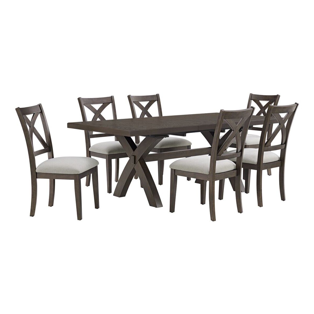 Bayside Furnishings 餐桌椅七件組