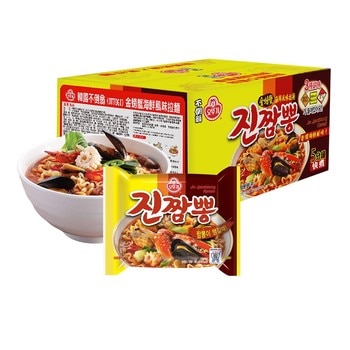不倒翁金螃蟹海鮮風味拉麵 130公克 X 10入 不倒翁金螃蟹海鮮風味拉麵 130公克 X 10入