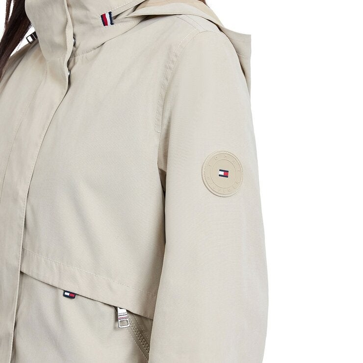 Tommy Hilfiger 女連帽外套 米