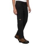 Caterpillar 男工作長褲 黑