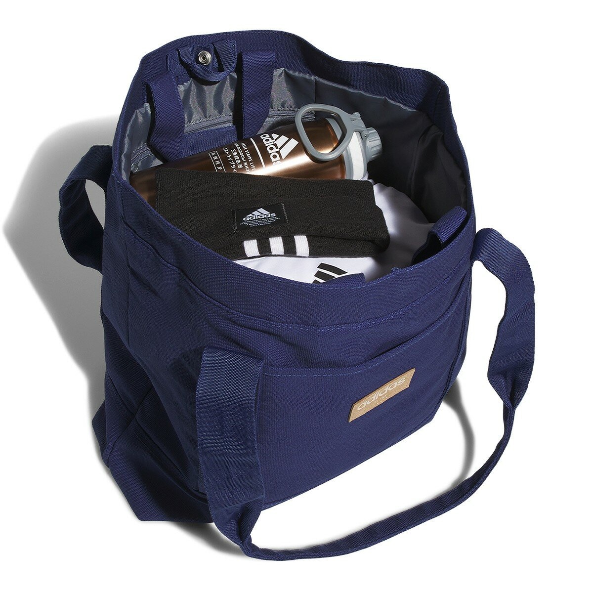 Adidas 帆布托特包 深藍