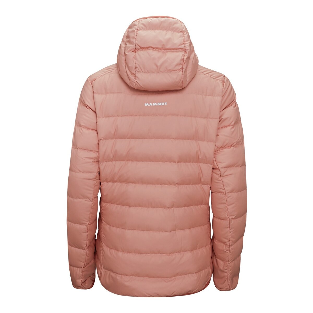 MAMMUT 女連帽羽絨外套 橘色
