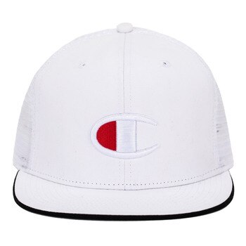 Champion 男大C刺繡平眉帽 白 Champion 男大C刺繡平眉帽 白