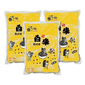 一芯一粒 CNS一等白米 3公斤 X 3入 一芯一粒 CNS一等白米 3公斤 X 3入
