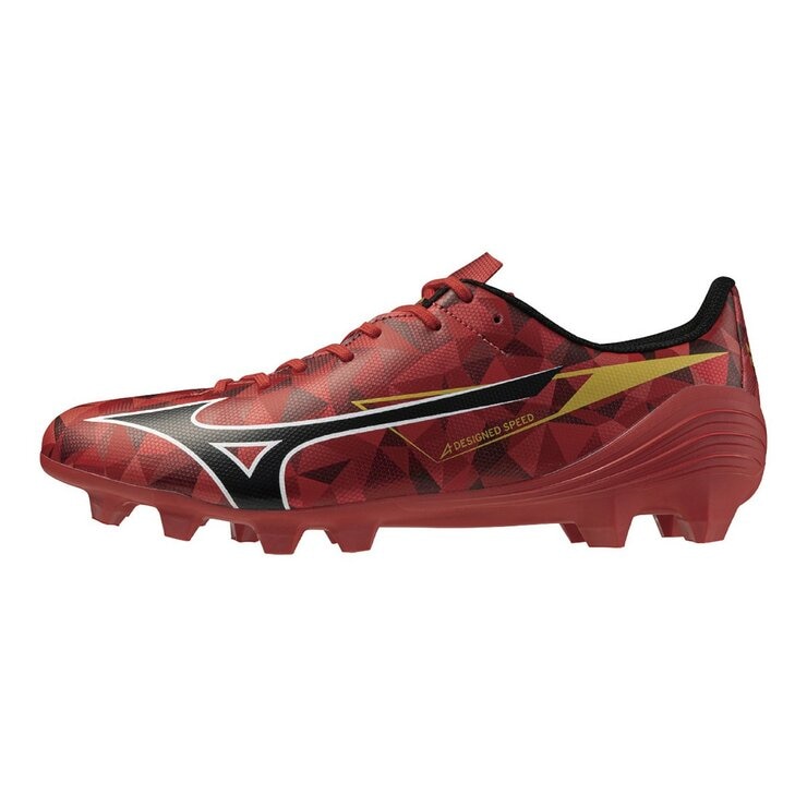Mizuno 男足球鞋 α ll SELECT P1GA256560 紅+黑
