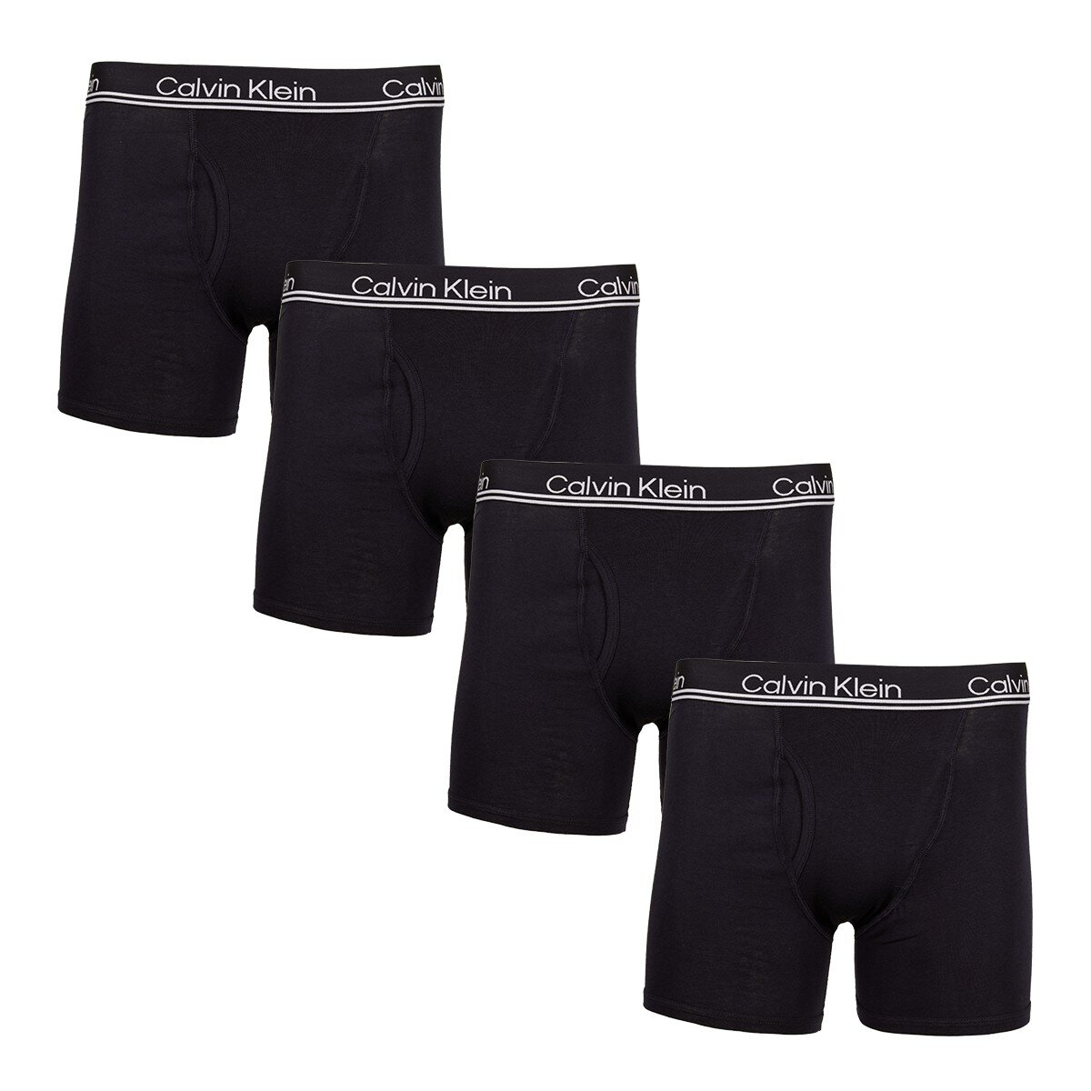 Calvin Klein 男內褲 4入組 S 黑色