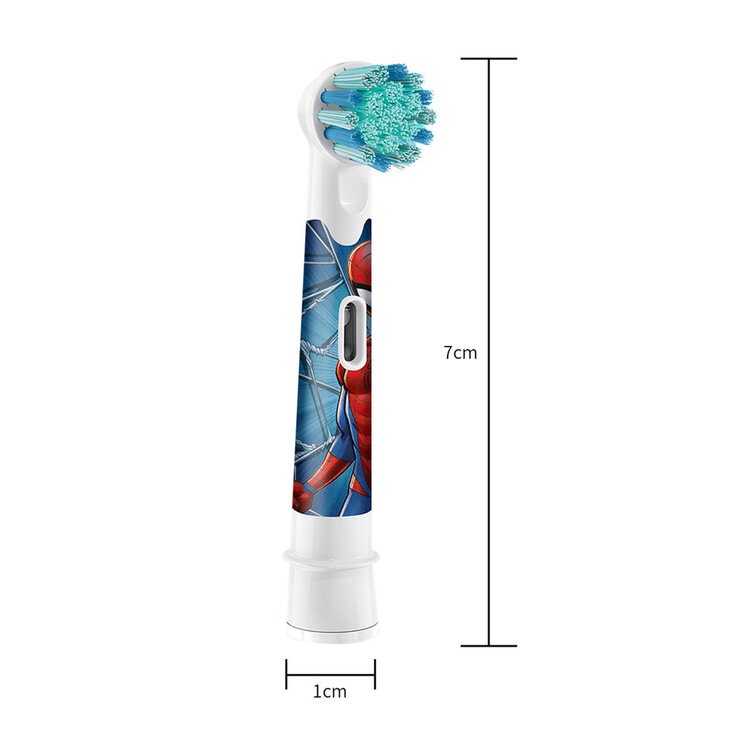 歐樂B 兒童牙刷刷頭 6入 EB10 - 蜘蛛人
