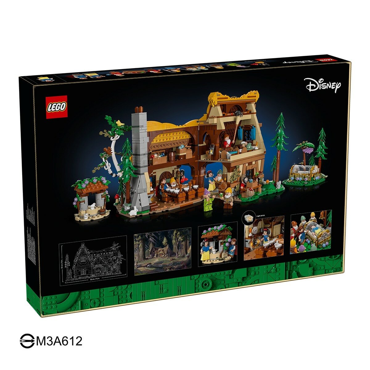 LEGO Disney 系列 白雪公主小屋 43242 / 18歲以上 LEGO Disney 系列 白雪公主小屋 43242 / 18歲以上