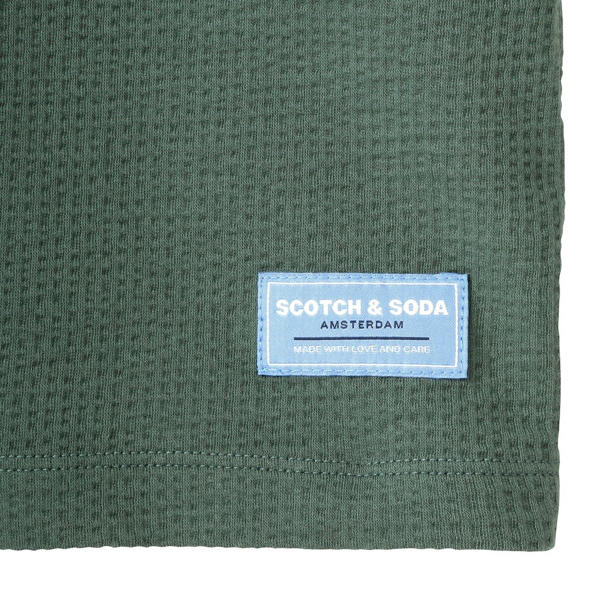 Scotch & Soda 男短袖上衣 綠色
