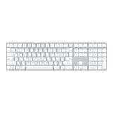 Apple 巧控鍵盤 含 Touch ID 與數字鍵盤 適用於配備 Apple 晶片的 Mac 機型 中文(注音) 白色按鍵 Apple 巧控鍵盤 含 Touch ID 與數字鍵盤 適用於配備 Apple 晶片的 Mac 機型 中文(注音) 白色按鍵