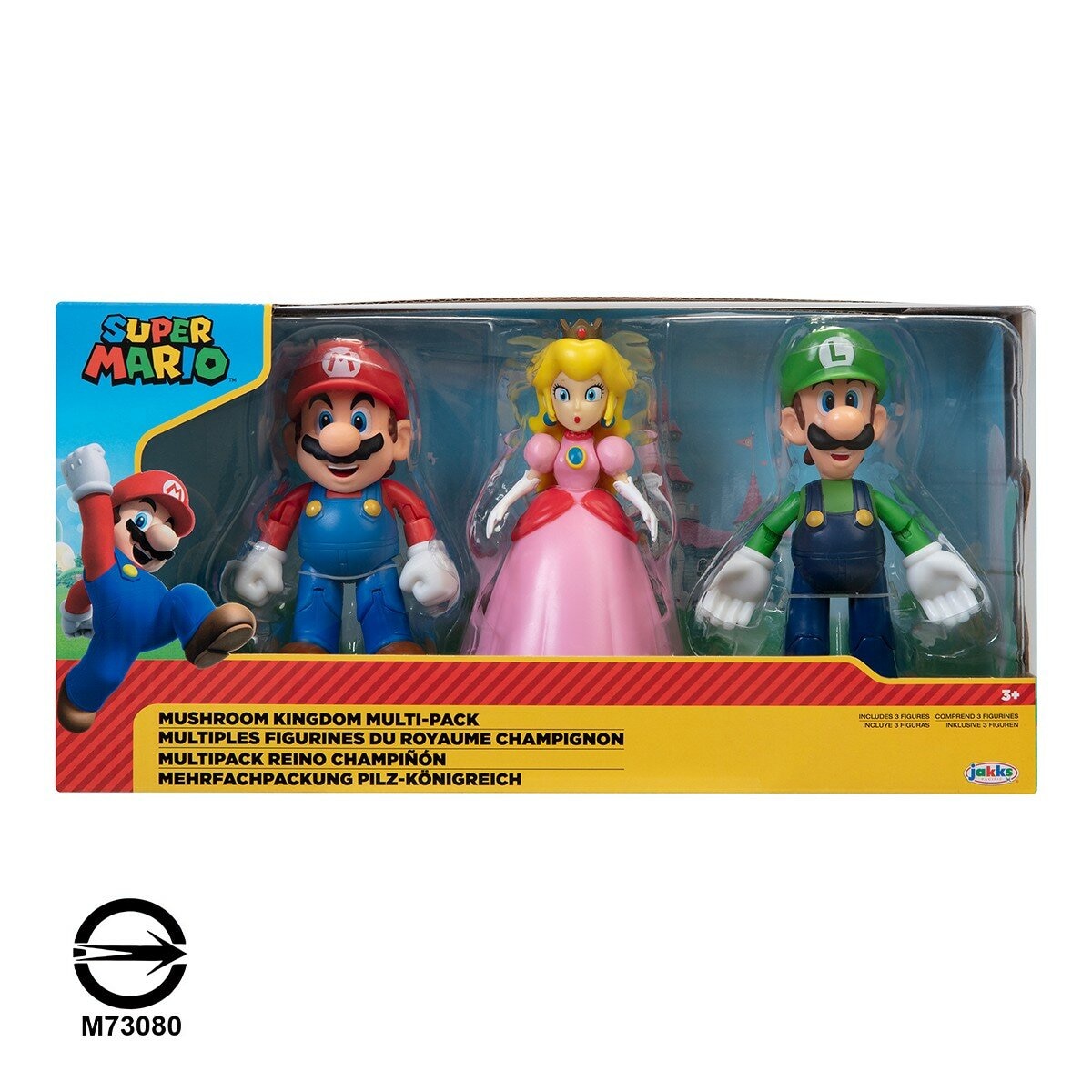 Super Mario 4吋公仔 3入組 經典款 / 3歲以上