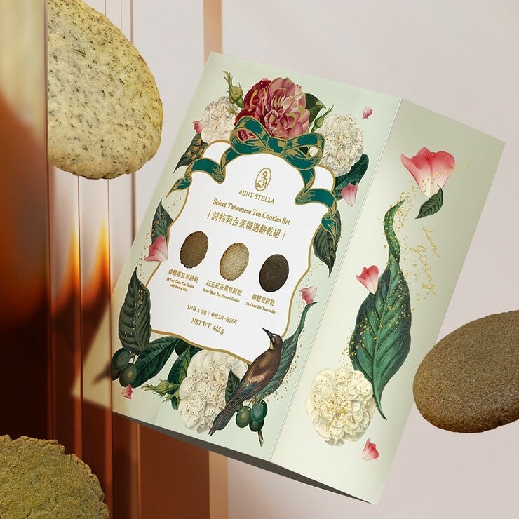 詩特莉 台茶精選餅乾組 18包入 / 445公克