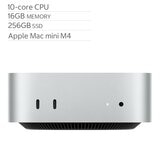 Apple Mac mini Apple M4晶片 配備10 核心 CPU 10 核心 GPU 16GB 256GB SSD