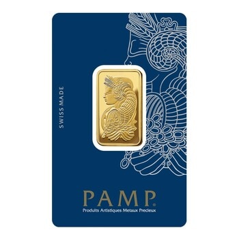 PAMP 財富女神黃金條塊 999.9純金 20公克