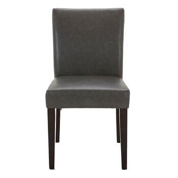 Gilman Creek 皮革餐椅兩件組 灰色