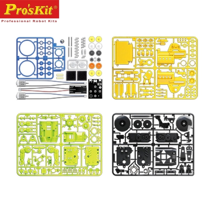 Pro'sKit 寶工3合1按鍵編程機器人 附手鉗 / 8歲以上 Pro'sKit 寶工3合1按鍵編程機器人 附手鉗 / 8歲以上