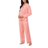 DKNY 女長袖睡衣套組 粉紅