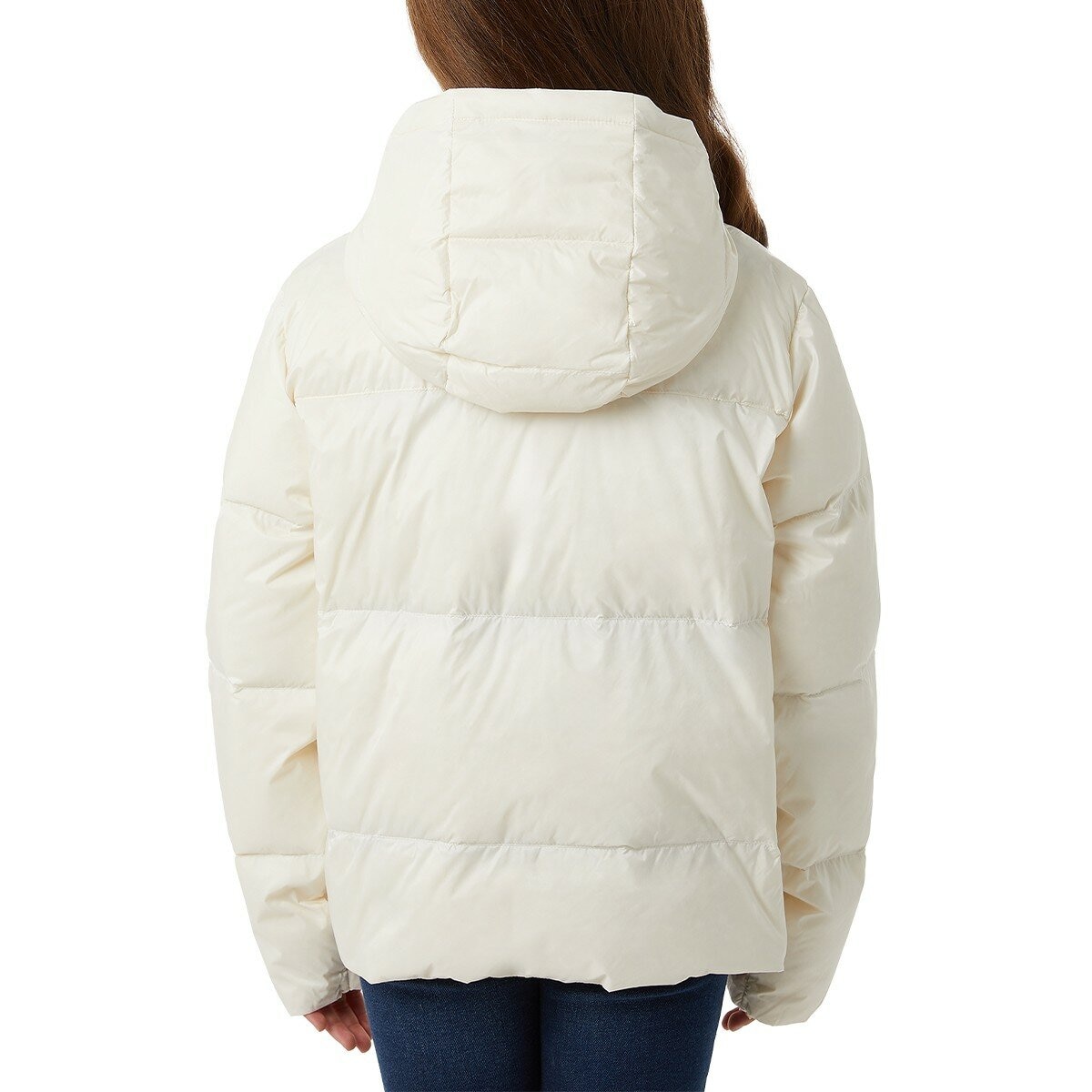 32 Degrees 兒童輕量連帽羽絨外套 米白