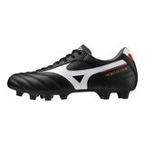 Mizuno 男足球鞋 MORELIA ll CLUB P1GA250801 黑+白 31公分