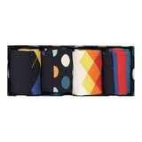 Happy Socks 男襪四入組禮盒 多色組