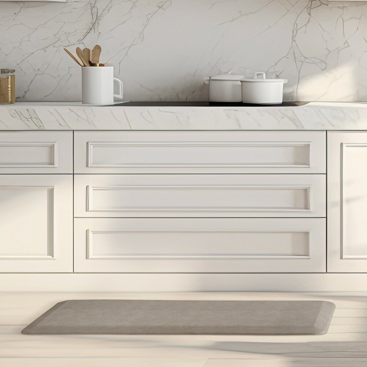 Mon Chateau 高回彈防水抗汙地墊 50公分 X 106公分 灰