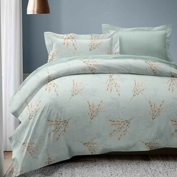 Caliphil 美國棉雙人床包兩用被四件組 152公分 X 190公分 春華燦爛