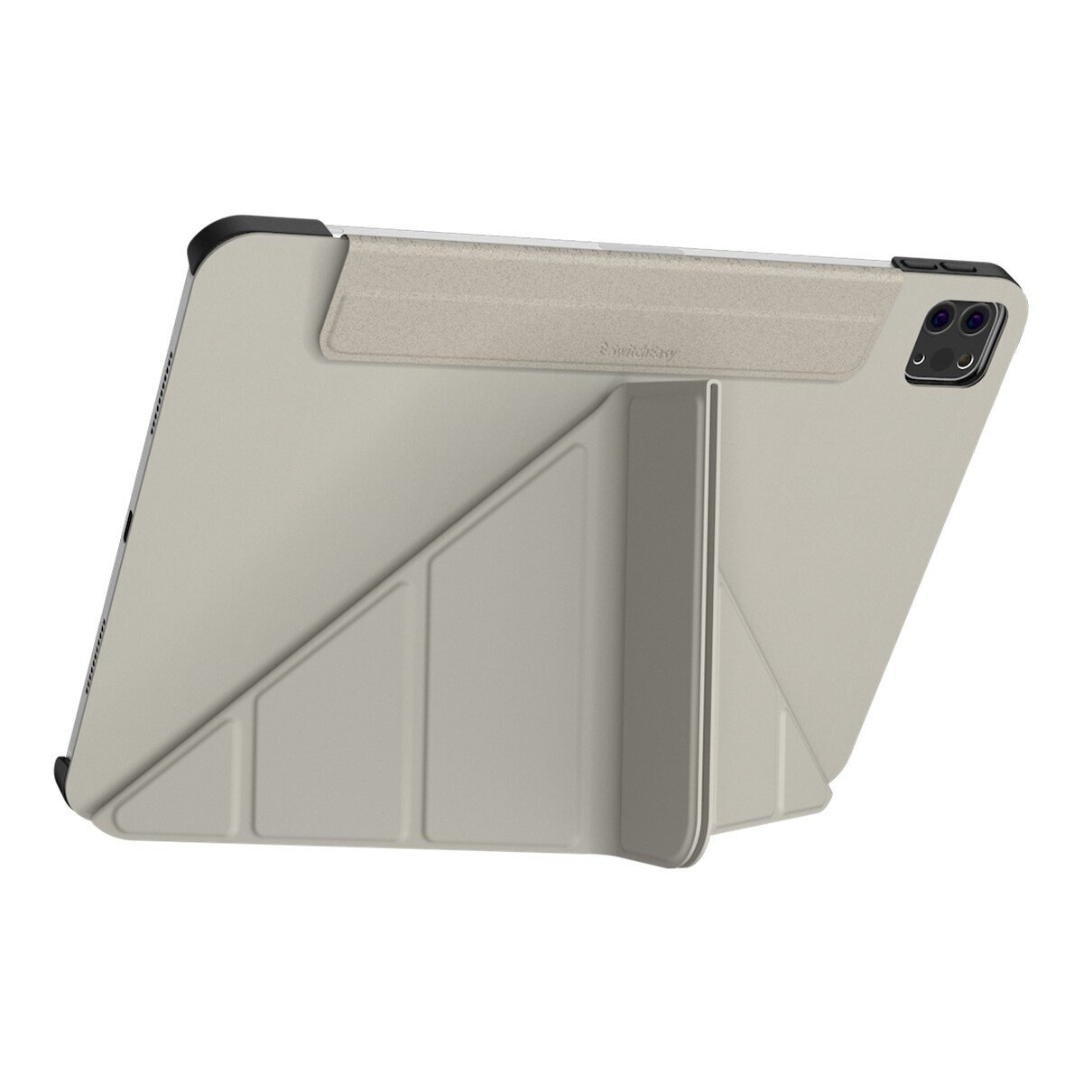 SwitchEasy Origami 全方位多角度支架保護套 iPad Air 11吋 M3 / M2 & iPad Pro 11吋 2022 M2 - 2018 & iPad Air 10.9吋 2022-20 星光白