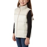 32 Degrees 兒童雙色羽絨背心 米白配色 S